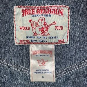 True Religion Jeans boys shirt Like New !